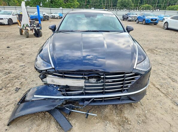 KMHL24JA4PA265106 2023 HYUNDAI SONATA Black Widok z przodu