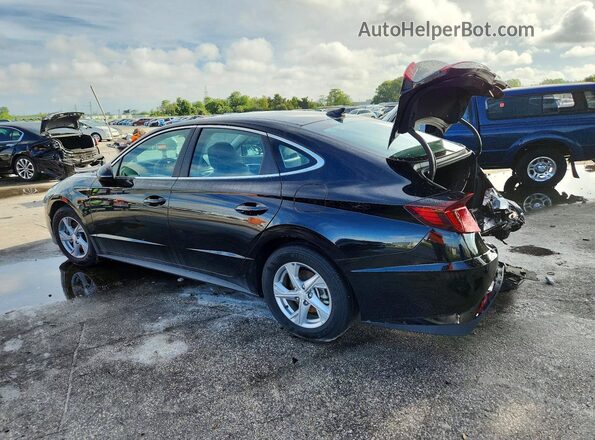 KMHL24JA9PA296710 2023 HYUNDAI SONATA Black Задня ліва чверть