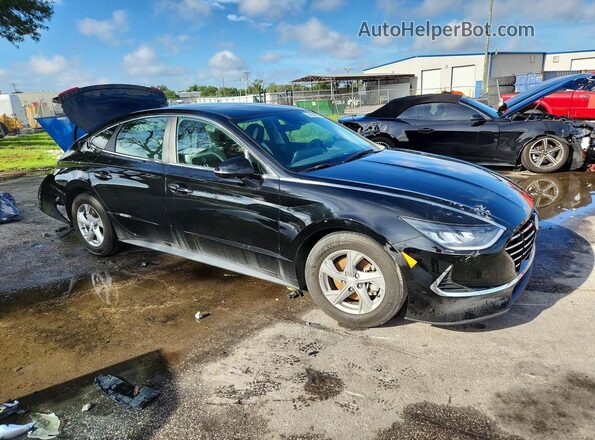 KMHL24JA9PA296710 2023 HYUNDAI SONATA Black Передня права чверть