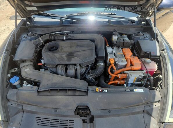 KMHL24JJ2NA048263 2022 HYUNDAI SONATA Blue Widok wnętrza z tyłu