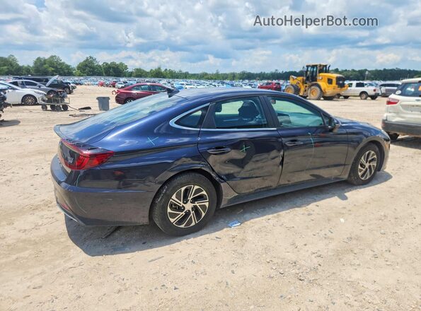 KMHL24JJ2NA048263 2022 HYUNDAI SONATA Blue Tył prawy