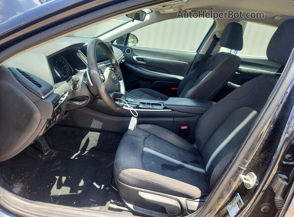 KMHL24JJ2NA048263 2022 HYUNDAI SONATA Blue Widok wnętrza z przodu