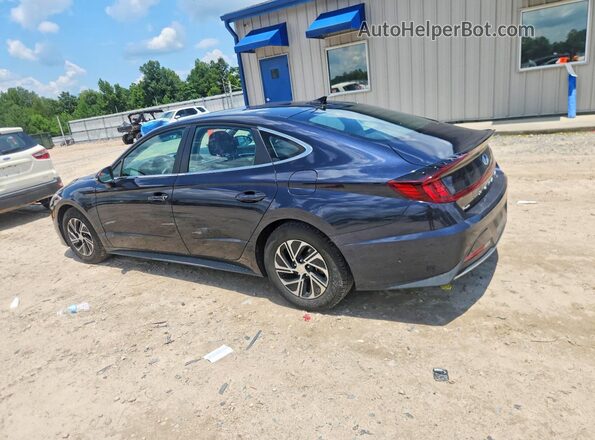 KMHL24JJ2NA048263 2022 HYUNDAI SONATA Blue Tył lewy