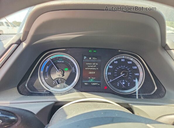 KMHL24JJ4NA048426 2022 HYUNDAI SONATA Black Widok zestawu wskaźników