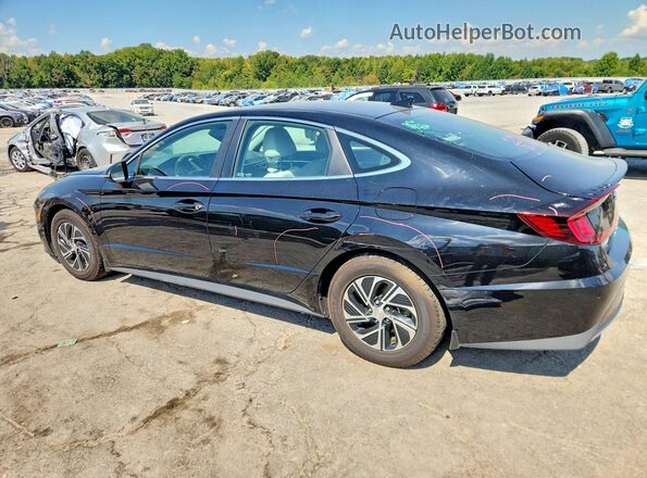 KMHL24JJ4NA048426 2022 HYUNDAI SONATA Black Tył lewy
