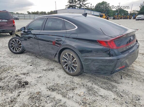KMHL34J24PA286530 2023 HYUNDAI SONATA Black Rear left