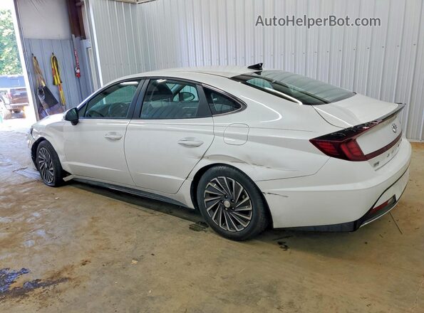 KMHL34JJ3NA047409 2022 HYUNDAI SONATA White Rear left