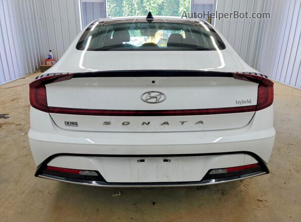 KMHL34JJ3NA047409 2022 HYUNDAI SONATA White Rear view