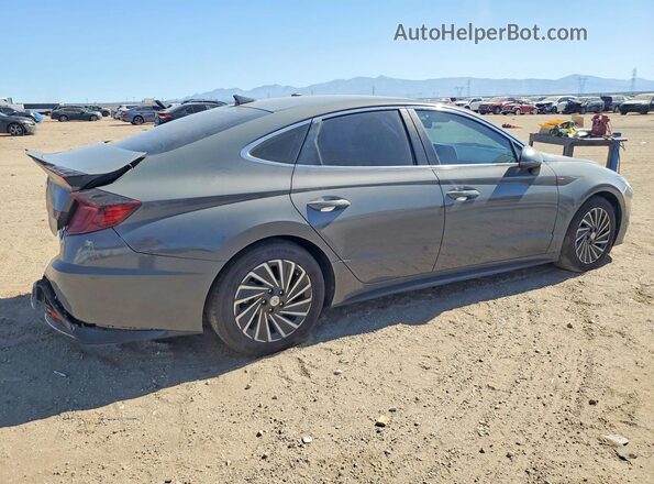 KMHL34JJ6MA020249 2021 HYUNDAI SONATA Gray Tył prawy