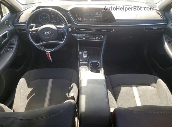 KMHL34JJ6MA020249 2021 HYUNDAI SONATA Gray Widok deski rozdzielczej