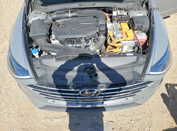 KMHL34JJ6MA020249 2021 HYUNDAI SONATA Gray Widok wnętrza z tyłu
