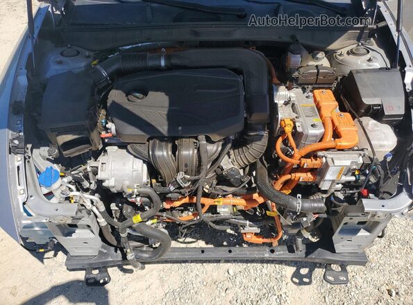 KMHL34JJ8MA027154 2021 HYUNDAI SONATA Silver Rear interior view