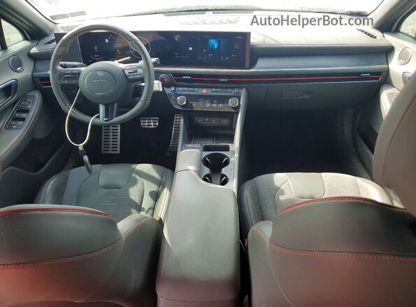 KMHL54JC2RA385188 2024 HYUNDAI SONATA White Вид панелі приладів