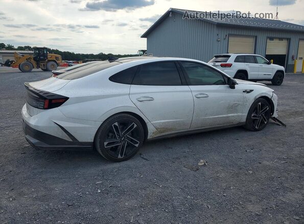 KMHL54JC2RA385188 2024 HYUNDAI SONATA White Задня права чверть