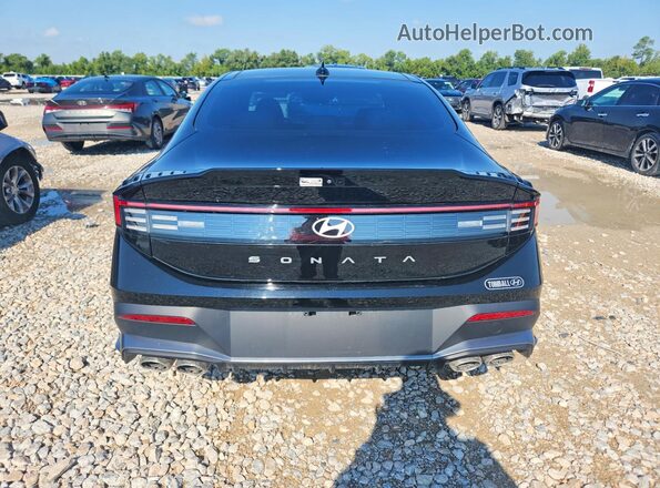 KMHL54JC5SA512151 2025 HYUNDAI SONATA Black Rear view