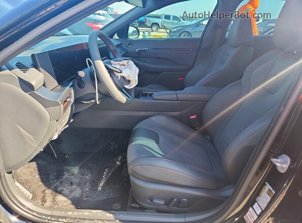 KMHL54JC5SA512151 2025 HYUNDAI SONATA Black Front interior view