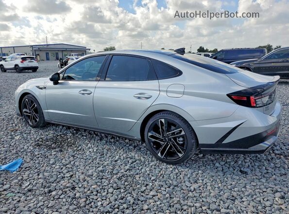 KMHL54JC9RA385303 2024 HYUNDAI SONATA Серебряный Задняя левая четверть
