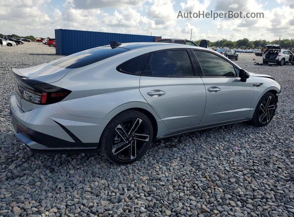 KMHL54JC9RA385303 2024 HYUNDAI SONATA Серебряный Задняя правая четверть