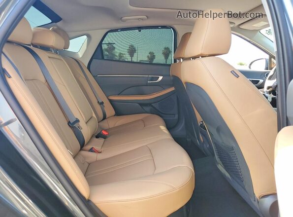 KMHL54JJ4TA158641 2026 HYUNDAI SONATA Gray Vista de los asientos traseros