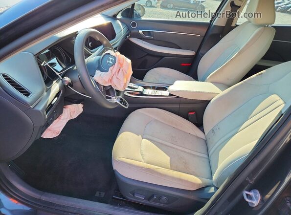 KMHL64JA0PA290394 2023 HYUNDAI SONATA Gray Front interior view