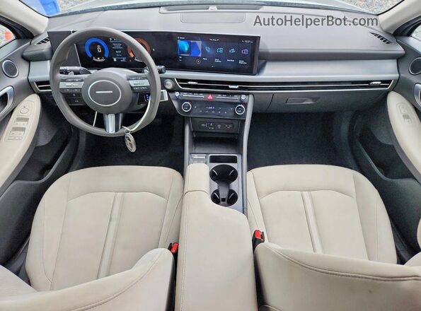KMHL64JA0SA429366 2025 HYUNDAI SONATA Gray Dashboard view