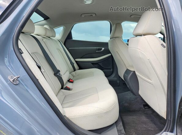 KMHL64JA0SA429366 2025 HYUNDAI SONATA Gray Rear seats view