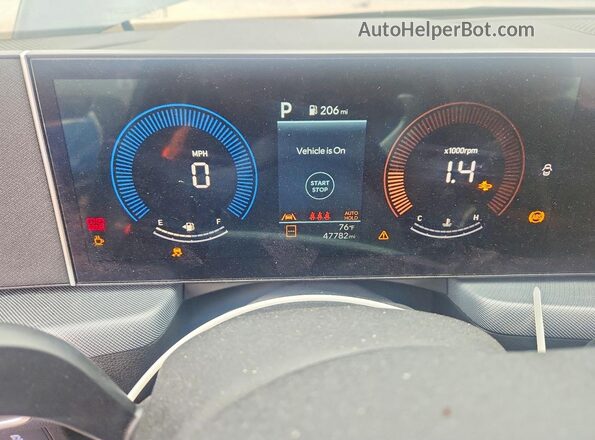 KMHL64JA0SA448791 2025 HYUNDAI SONATA Gray Vista del cuadro de instrumentos