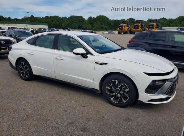 KMHL64JA0SA506608 2025 HYUNDAI SONATA Белый Передняя правая четверть