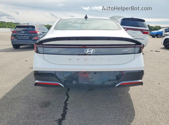 KMHL64JA0SA506608 2025 HYUNDAI SONATA Белый Вид сзади