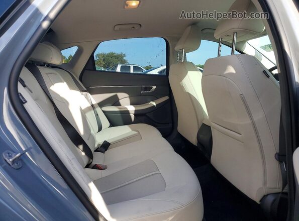 KMHL64JA1SA516984 2025 HYUNDAI SONATA Gray Vista de los asientos traseros