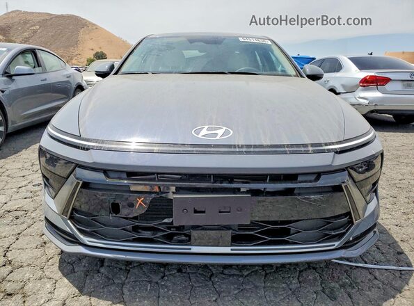 KMHL64JA2RA405726 2024 HYUNDAI SONATA Gray Widok z przodu