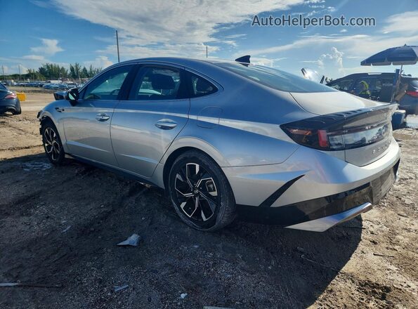 KMHL64JA2SA511860 2025 HYUNDAI SONATA Silver Trasero izquierdo