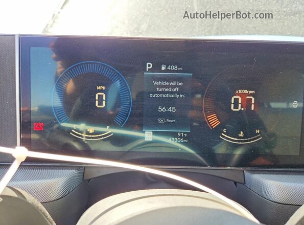 KMHL64JA4SA473726 2025 HYUNDAI SONATA Gray Vista del cuadro de instrumentos