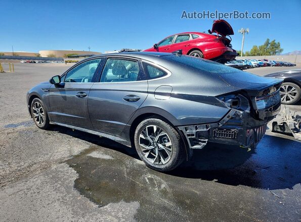 KMHL64JA4SA473726 2025 HYUNDAI SONATA Gray Trasero izquierdo