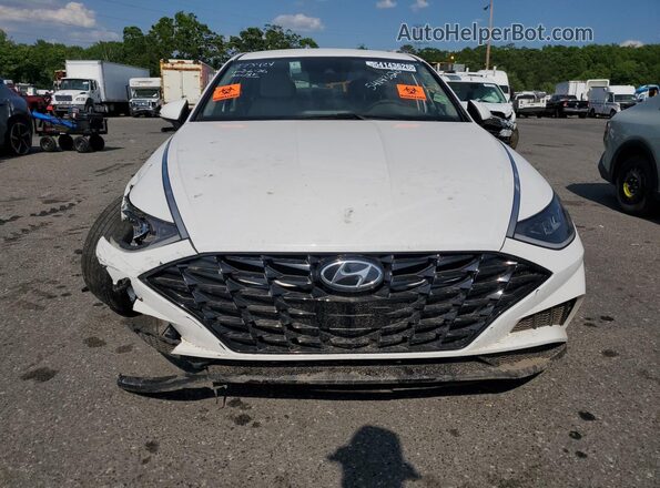 KMHL64JA6PA287824 2023 HYUNDAI SONATA White Widok naklejki z numerem VIN