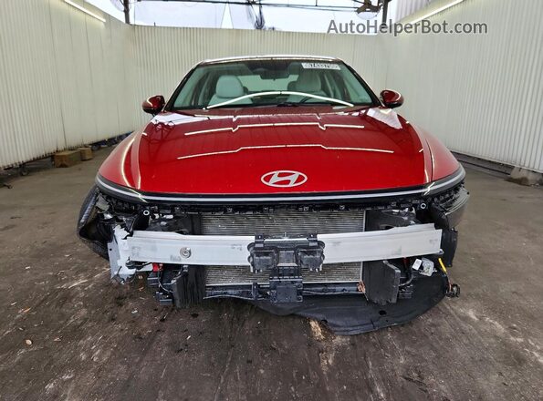 KMHL64JA6SA509352 2025 HYUNDAI SONATA Red Widok z przodu
