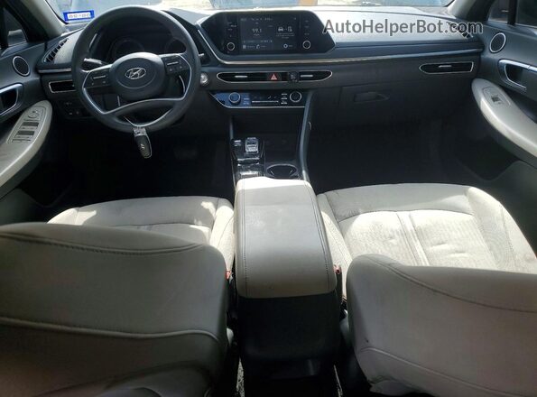 KMHL64JA8NA186751 2022 HYUNDAI SONATA Gray Widok deski rozdzielczej