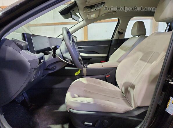 KMHL64JA8SA478153 2025 HYUNDAI SONATA Black Widok wnętrza z przodu