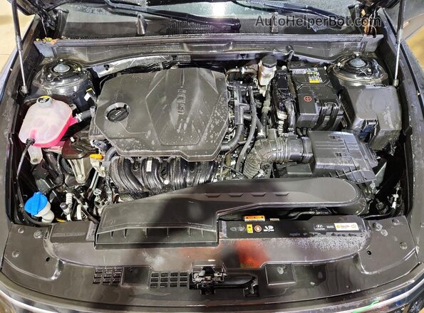 KMHL64JA8SA478153 2025 HYUNDAI SONATA Black Widok wnętrza z tyłu