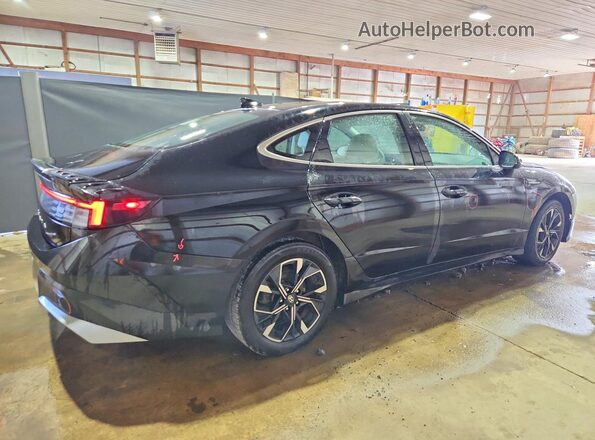 KMHL64JA8SA478153 2025 HYUNDAI SONATA Black Tył prawy