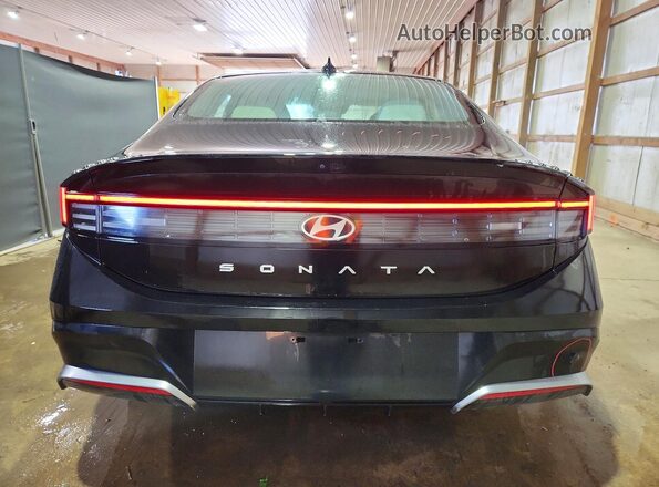 KMHL64JA8SA478153 2025 HYUNDAI SONATA Black Widok z tyłu