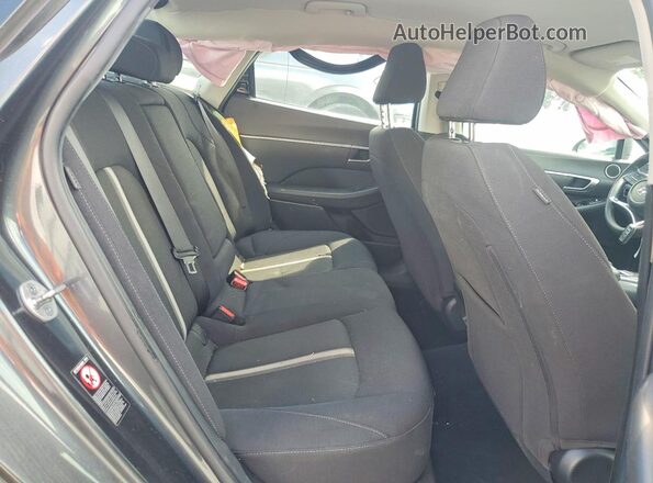 KMHL64JA9PA281290 2023 HYUNDAI SONATA Black Widok tylnych siedzeń