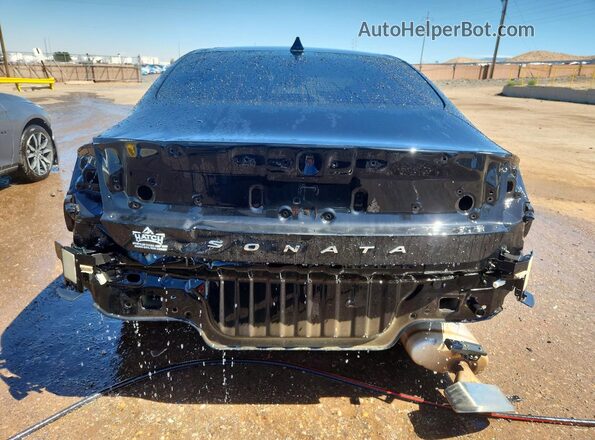KMHL64JAXPA271836 2023 HYUNDAI SONATA Black Rear view