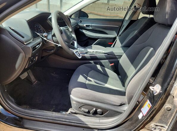 KMHL64JAXPA271836 2023 HYUNDAI SONATA Black Front interior view