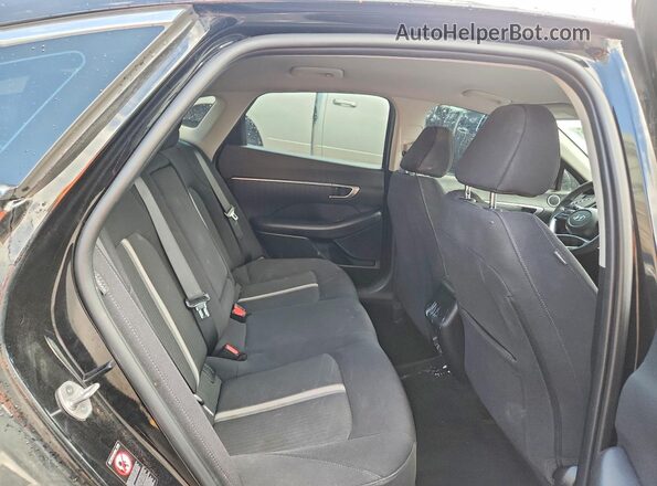 KMHL64JAXPA271836 2023 HYUNDAI SONATA Black Rear seats view