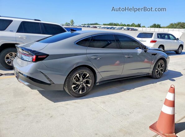 KMHL64JAXRA354203 2024 HYUNDAI SONATA Gray Trasero derecho