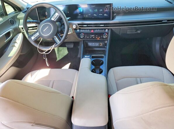 KMHL64JAXRA354203 2024 HYUNDAI SONATA Gray Vista del salpicadero