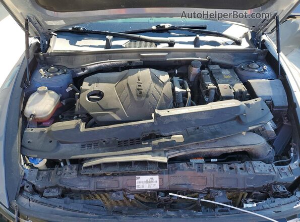 KMHL64JAXRA354203 2024 HYUNDAI SONATA Gray Vista interior trasera