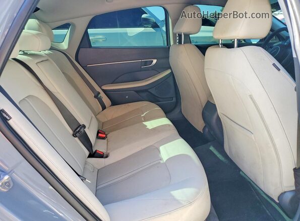 KMHL64JAXRA354203 2024 HYUNDAI SONATA Gray Vista de los asientos traseros