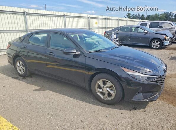 KMHLL4AG1PU539717 2023 HYUNDAI ELANTRA Black Delantero derecho
